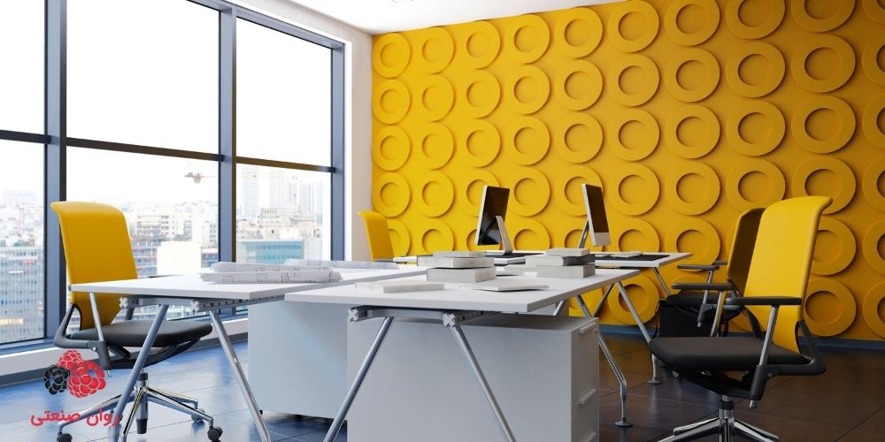 نقش رنگ‌ها، نور و چیدمان در کاهش استرس شغلی